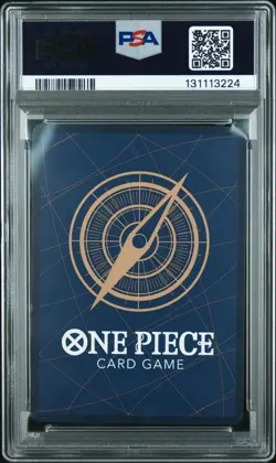 2025 ONE PIECE JPN OP13-CARRYING ON HIS WILL 3RD ANV-SILVER #004 SHANKS PSA 10 - Image 2
