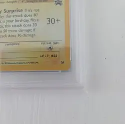[PSA 10] Birthday Pikachu 24 Celebrations Classic Collection Holo POKEMON - Image 3