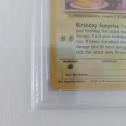 [PSA 10] Birthday Pikachu 24 Celebrations Classic Collection Holo POKEMON - Image 4