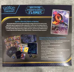 Sealed Phantasmal Flames Pokemon Center Elite Trainer Box ETB With Acrylic Case - Image 3