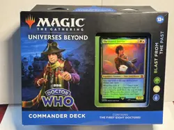 NEW MTG Magic The Gathering Doctor Who Commander Deck Blast From The Past Sealed - Image 1