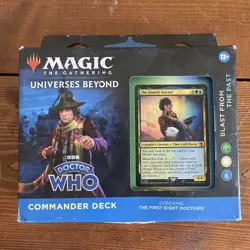 Magic the Gathering Doctor Who Commander Deck Blast from the Past NEW DD-52 195166228815 - Image 1