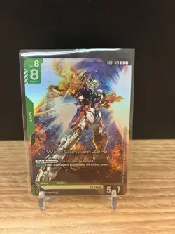 Gundam Card Game GD01 Newtype Rising GD01-024 LR Wing Gundam Zero NM - Image 1