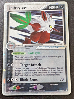 Shiftry ex 97/100 EX Crystal Guardians Pokemon Card Holo Foil Rare MP - Image 1