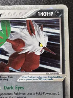 Shiftry ex 97/100 EX Crystal Guardians Pokemon Card Holo Foil Rare MP - Image 4