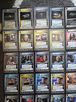 Star Trek CCG 1st Edition The Borg set of 94 unique cards including 12 rares - Image 2