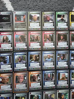 Star Trek CCG 1st Edition The Borg set of 94 unique cards including 12 rares - Image 3