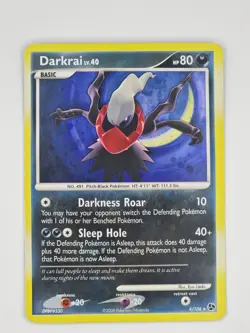 Darkrai 4/106 Pokemon Great Encounters Holo Card Pokemon TCG - Image 1