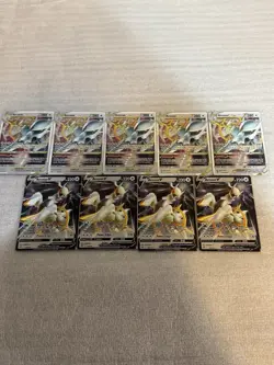 9 Pokemon Arceus Metal Cards Promo - Image 1