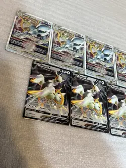 9 Pokemon Arceus Metal Cards Promo - Image 3