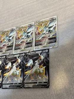 9 Pokemon Arceus Metal Cards Promo - Image 5