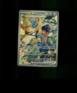 Fan-ART READ DESCRIPTION BELOW HOLO ZACIAN Card ZACIAN Pokemon Card p1 - Image 1