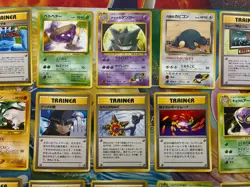 Vintage Pokemon Card Lot WOTC Banned Japanese Cards Etc Fire Gengar Snorlax - Image 2