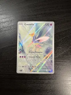 Pokemon TCG Cresselia Card 71/64 Shrouded Fable Illustration Rare - Image 1