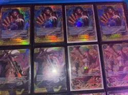 Binder of One Piece TCG Cards- x4 Bartholomew Kuma sec op12-119/ 31 cards - Image 2
