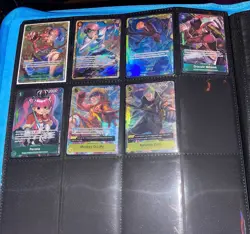 Binder of One Piece TCG Cards- x4 Bartholomew Kuma sec op12-119/ 31 cards - Image 3