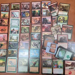 Whole COMMANDER Magic Deck - Heaven to Earth Games = RED & GREEN GOBLIN's Tribal - Image 2