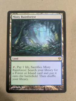 Misty Rainforest - Zendikar - MTG - LP - Image 1