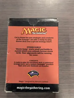 Scourge Storm Surge Complete Deck Magic the Gathering MTG Vintage 2003 Nice! - Image 2