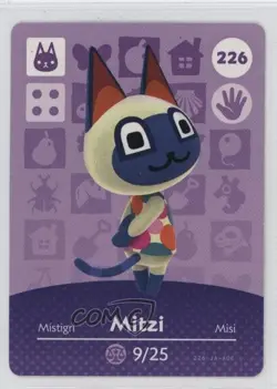 2016 Animal Crossing Amiibo Series 3 Mitzi #226 - Image 1