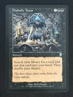 1x MTG Diabolic Tutor - Odyssey (ODY) #129 - Magic the Gathering - Image 1