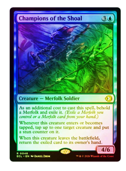 Champions of the Shoal - Foil Lorwyn Eclipsed MTG - Image 1