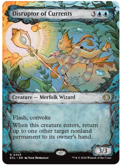 Disruptor of Currents - Showcase Lorwyn Eclipsed MTG - Image 1