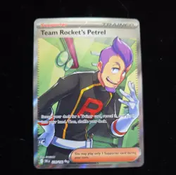Pokemon TCG Team Rocket's Petrel 226/182 Destined Rivals Full Art Ultra Rare NM - Image 1