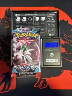 22.80g HEAVY - Pokemon TCG S&V Paradox Rift Booster Pack Sealed / Semi GoDU - Image 1