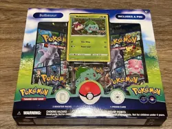 TCG Pokemon GO Bulbasaur Pin Collection Box - Image 4