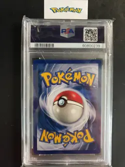 First Edition 1999 Pokemon Base Set 99/102 Grass Energy PSA NM-MT 8 - Image 2