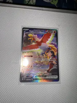 ETHAN'S HO-OH EX 230/182 POKEMON DESTINED RIVALS HOLO RARE - Image 1
