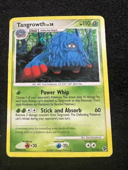 Pokemon Tangrowth Holo 10/106 from Great Encounters in Dmg Condition! - Image 1
