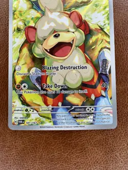 Hisuian Growlithe Illustration Rare 181/167 NM/M Pokemon Twilight Masquerade - Image 3