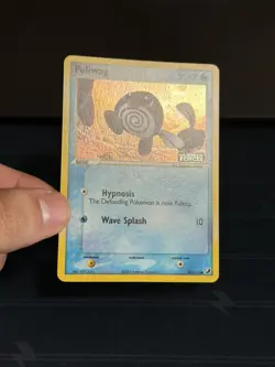 2005 Pokemon Unseen Forces Poliwag [Reverse Holo] #67/115 Pokeball Holo! - Image 3