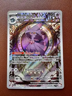 Mismagius 212/193 - Illustration Rare - Paldea Evolved - Pokemon TCG MINT - Image 1