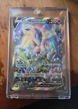Galarian Rapidash V - 168/198 - Pokemon Chilling Reign Alternate Art Rare NM - Image 1