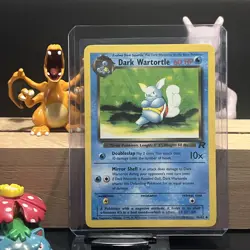 Pokemon TCG Dark Wartortle Team Rocket 46/82 Regular LP. - Image 1