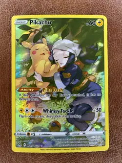 Pikachu TG05/TG30 - Sword & Shield Lost Origin Trainer Gallery, Chase - Pokemon - Image 1