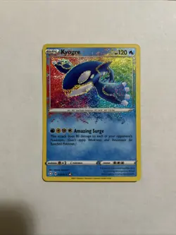Kyogre 021/072 Amazing Rare Holo Pokemon TCG Shining Fates rare - NM - Image 1