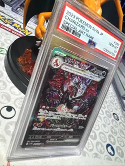 Charizard ex 349/190 SAR - PSA 10 - Japanese Shiny Treasure ex - Pokemon TCG - Image 2