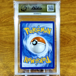 Pokemon SV Black Star Promo Vaporeon 168 AGS Gem-MT 10 Cosmos Holo 2025 - Image 3