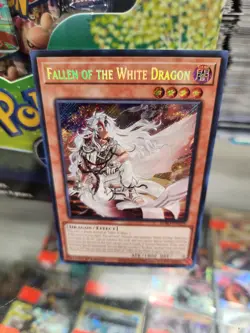 Fallen of the White Dragon BPRO-EN024 Secret Rare 1st Burst Protocol Yugioh - Image 1