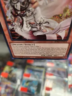 Fallen of the White Dragon BPRO-EN024 Secret Rare 1st Burst Protocol Yugioh - Image 3
