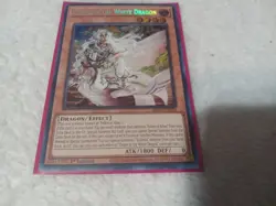 Fallen of the White Dragon BPRO-EN024 Secret Rare 1st Burst Protocol Yugioh - Image 1