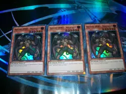 3x Destiny HERO - Malicious 1st Edition Ultra Rare RA03-EN001 Yu-Gi-Oh! - Image 1