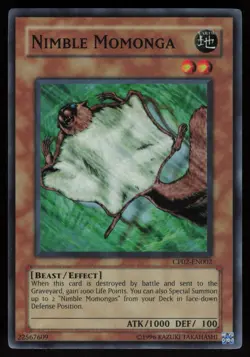 Nimble Momonga CP02-EN002 Super Rare Champion Pack: Game Two Yu-Gi-Oh - Image 1