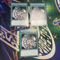 Yugioh! Dark Factory of Mass Production x3 LDK2-ENY31 Playset NEW Unlimited NM/M - Image 1
