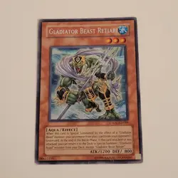 Yugioh Gladiator Beast Retiari CSOC-EN086 - Crossroads of Chaos Secret Rare - Image 1