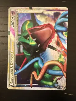 Rayquaza & Deoxys LEGEND Top Half 89/90 - Undaunted - Pokemon TCG - Image 1